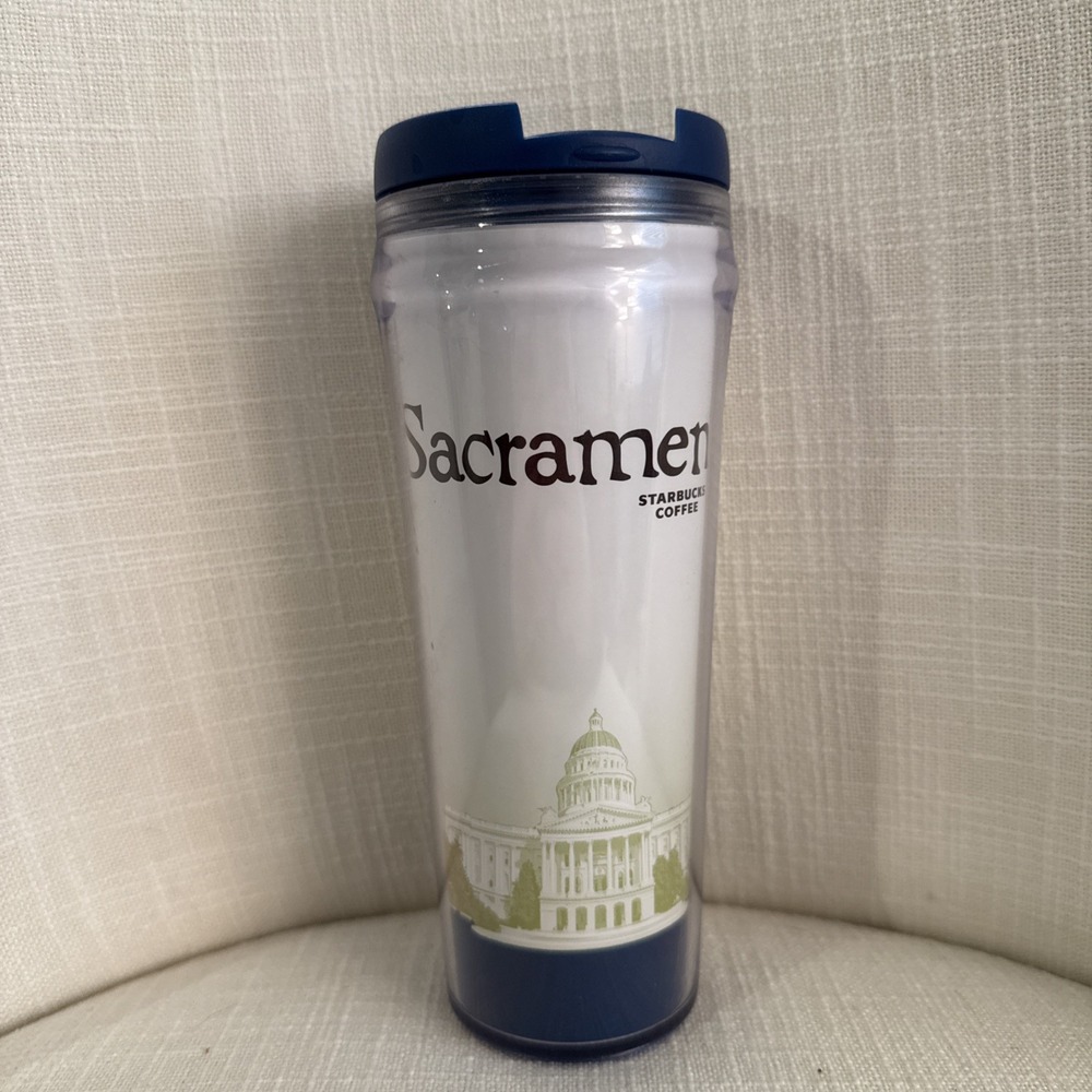 Starbucks Sacramento Global‎ Icon Series Tumbler Coffee Mug New
